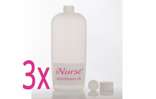 iNurse intim skylleflasker 220 ml – 3 stk.