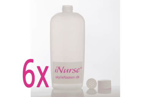 iNurse intim skylleflasker 220 ml – 6 stk.